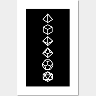 D20 Dice Set Posters and Art